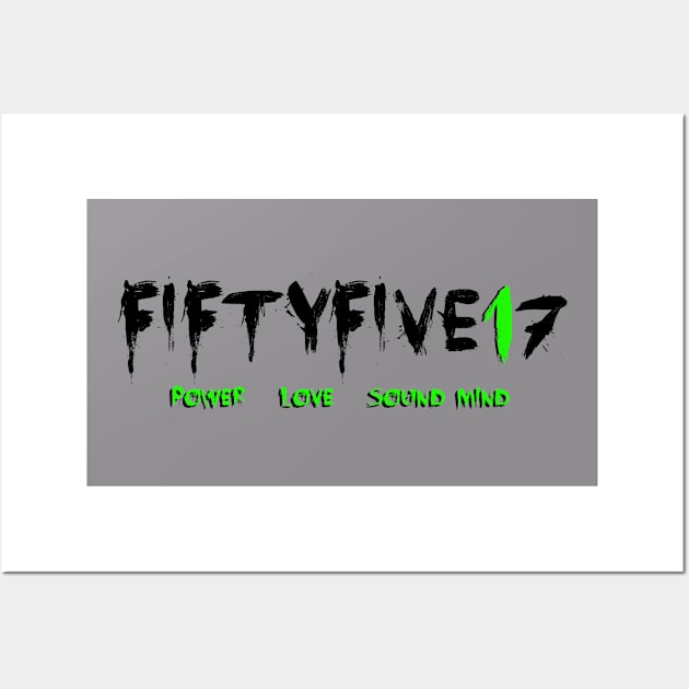 fiftyfive17 Tee Wall Art by fiftyfive17